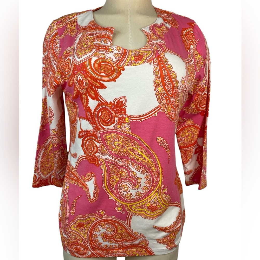 Ruby Rd. Long Sleeve Pullover Top Women’s Medium